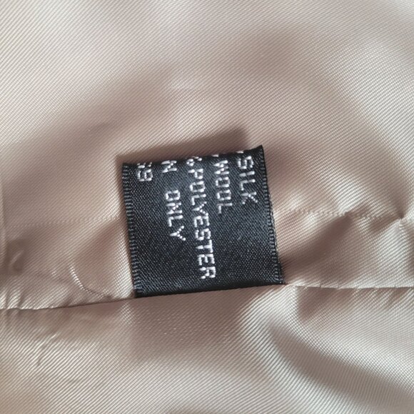 Kasper Mens Houndstooth Blazer Jacket 44L Silk Wool NWT - Picture 8 of 11